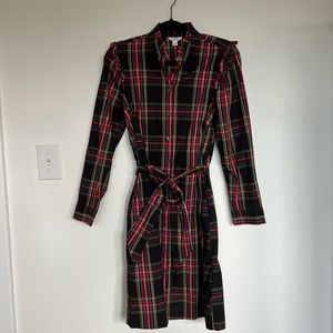 J-Crew Plaid Dress